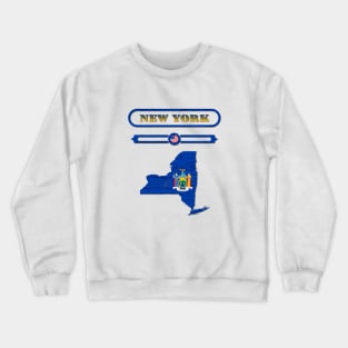 NEW YORK STATE, UNITED STATES, USA. SAMER BRASIL Crewneck Sweatshirt